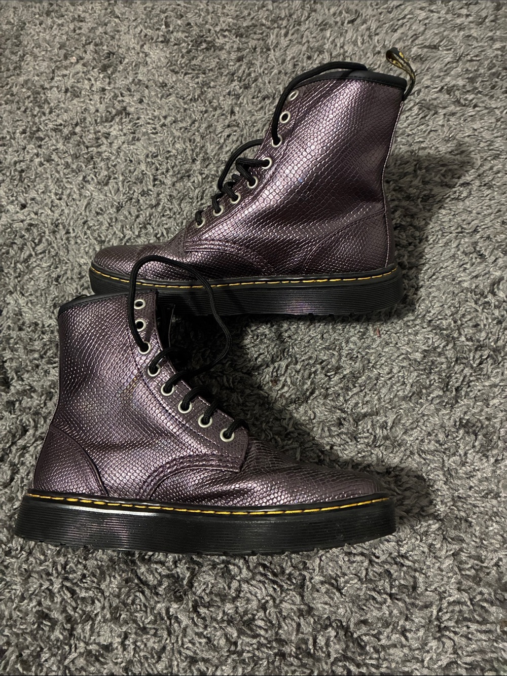 Purple dr martens Zavala - Picture 2 of 8